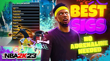 These dribble sigs will BREAK NBA 2K23! How to dribble fast without losing adrenaline boosts!