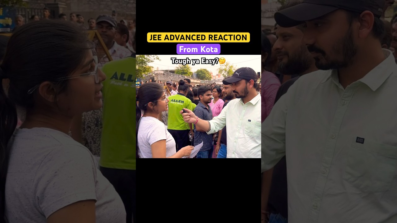 🔥JEE Advanced 2024 Students Reaction from Kota | Paper Tough or Easy?? | 