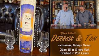 Oban 15yr Port Cask Finish. A casual review. Plus a blind tasting of the 21yr Glengoyne single Malt