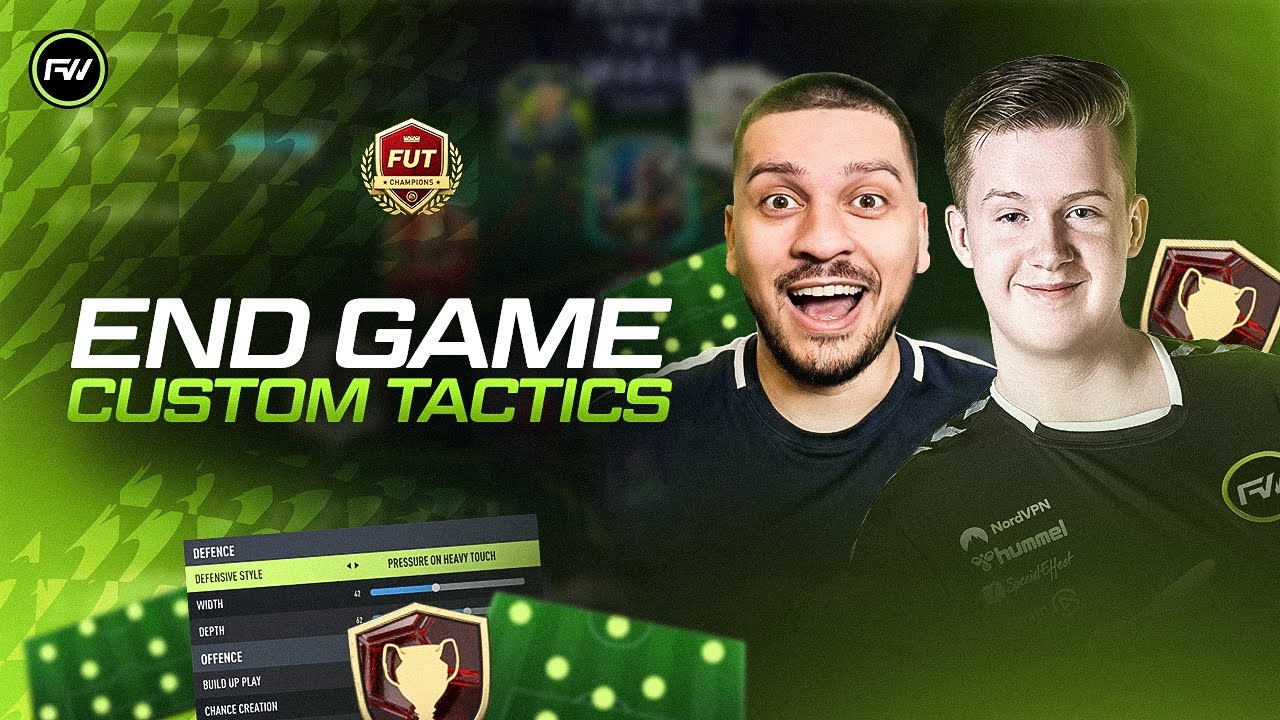 THE BEST END GAME *POST PATCH* PRO CUSTOM TACTICS IN FIFA 22!