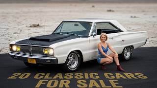 Alive Beauties ! 20 CHEAP Classic Cars For Sale Price Under Budget!1