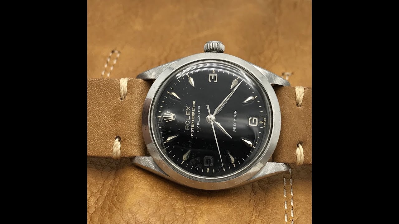 Vintage Rare Rolex Explorer Ref 5500 
