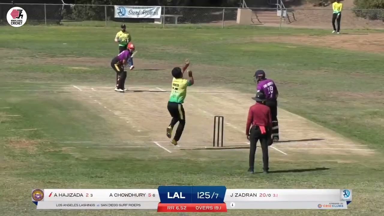 MiLC T20 Highlights: Los Angeles Lashings vs San Diego Surf Riders | Round 3