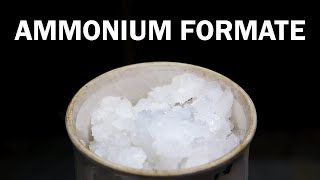 Making Ammonium Formate