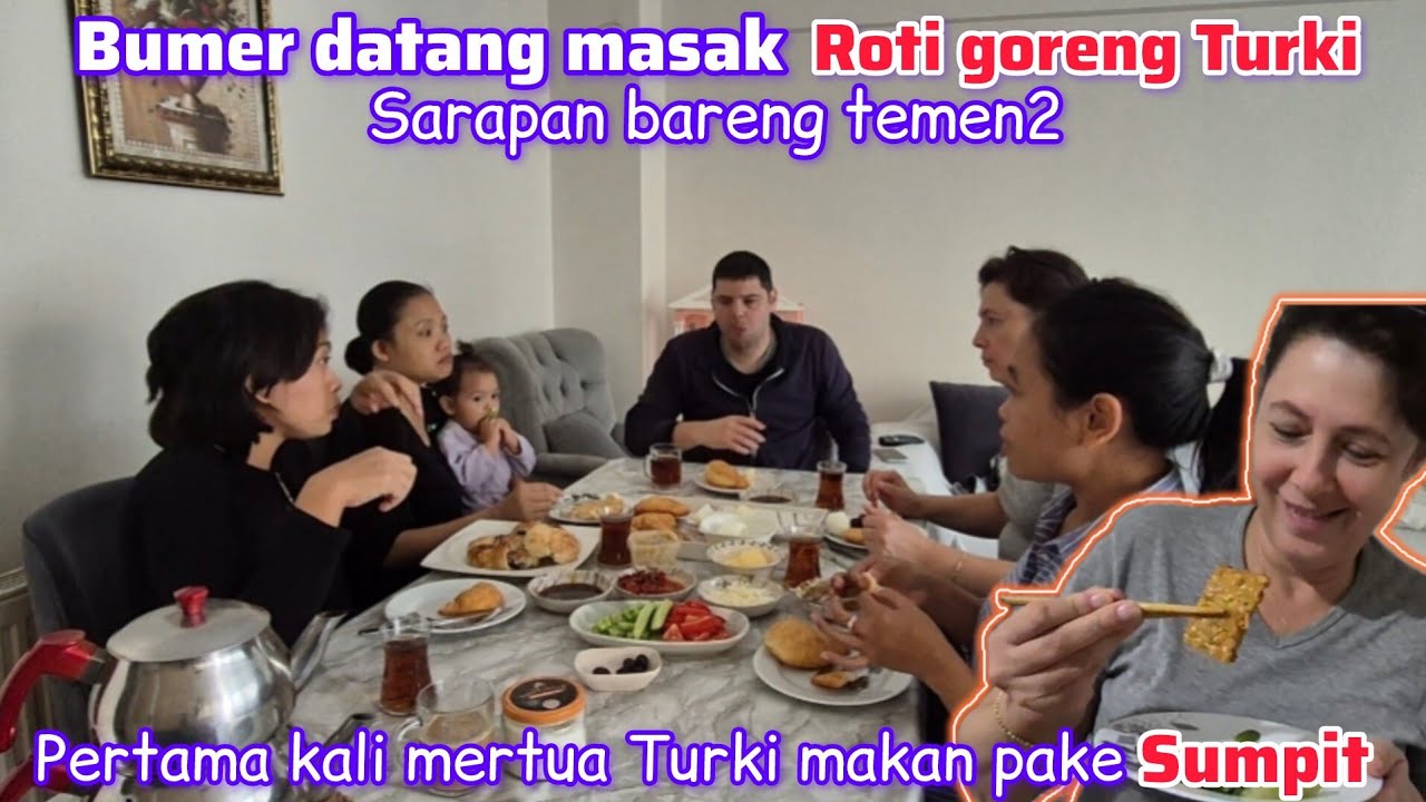 ANNE DATANG MASAK DAN SARAPAN BARENG TEMEN2 