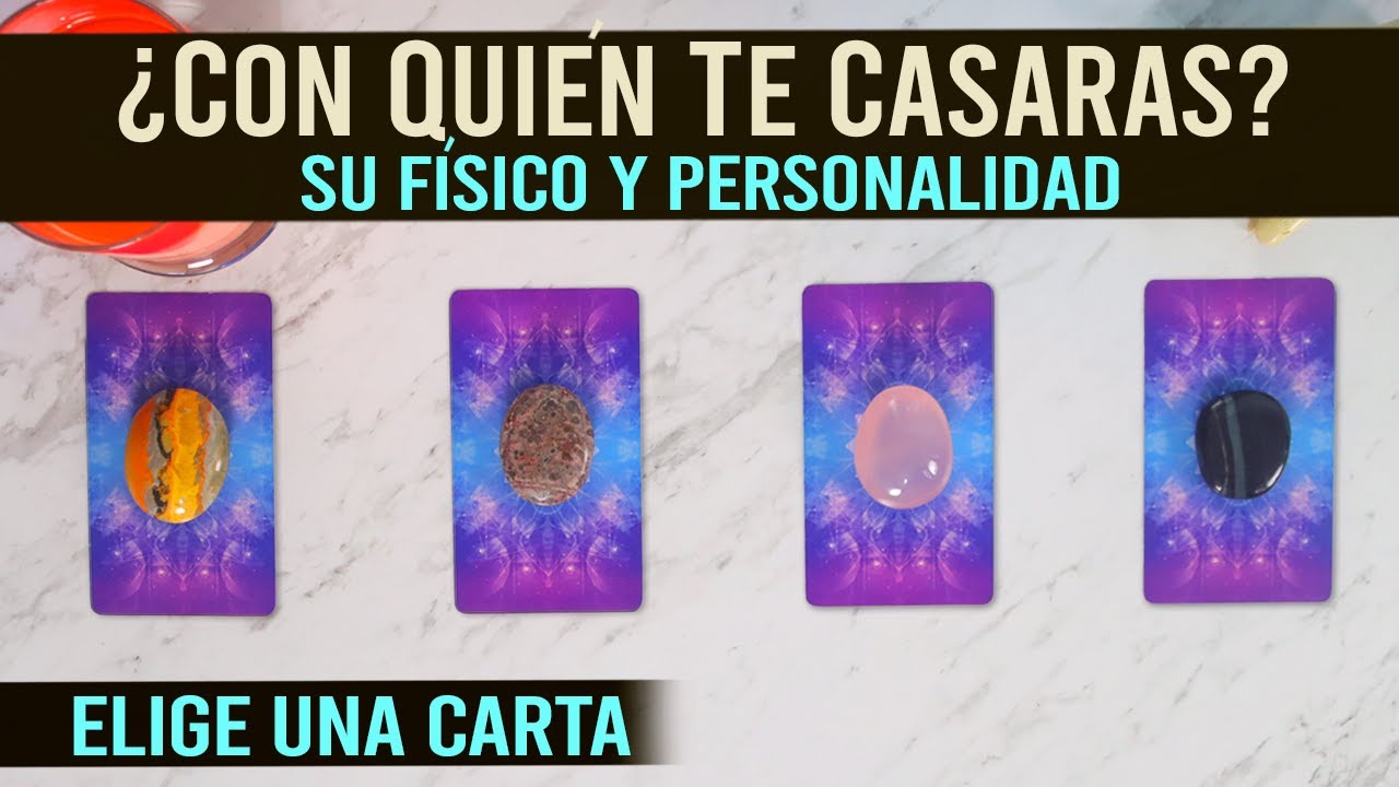 ¿CON QUIÉN TE CASARÁS? Esta persona llegará a tu vida - Tarot interactivo 🔮✨