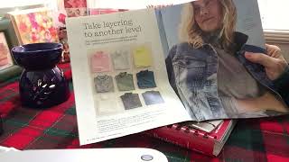ASMR (no ads) Page flip, clothing and home decor catalogs - soft spoken