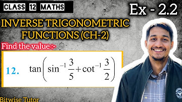 Class 12 Ex 2.2 Q12 Maths | Ex 2.2 class 12 maths q12 | Question 12 exercise 2.2 Class 12