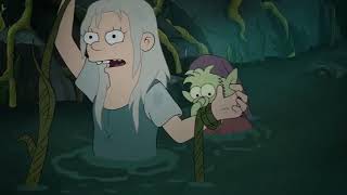 Disenchantment - Our Bodies, Our Elves - We have to swim for it!
