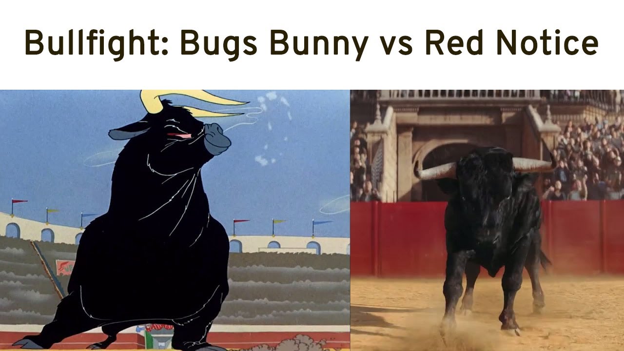 Bullfight Scene Bugs Bunny vs Red Notice YouTube