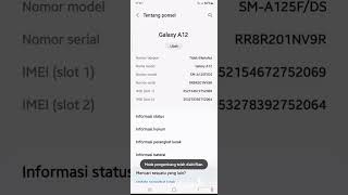 Cara mengaktifkan mode pengembang di hp Samsung #fiturterbaru #tutorial #shorts