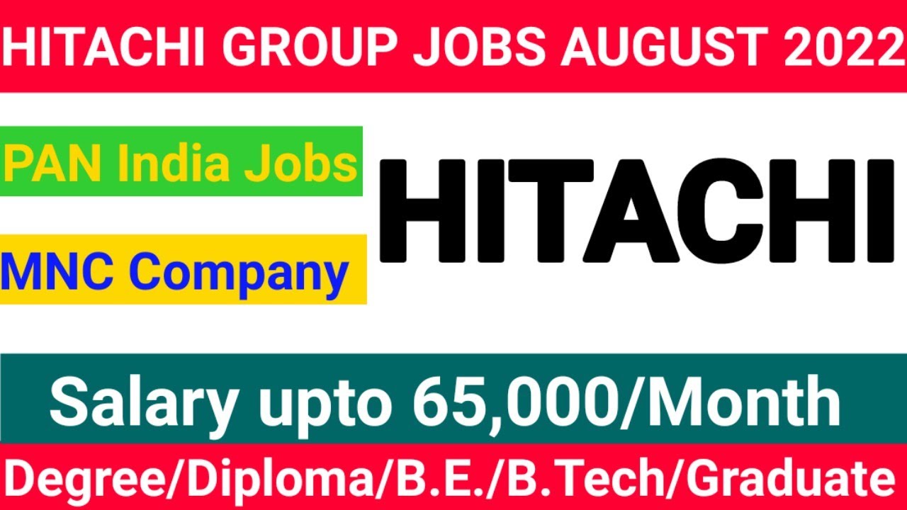 Hitachi Energy Jobs 2022 Recruitment 2022 mechanical engineering