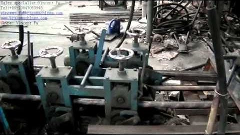 horizontal continuous casting machine production line for brass rod/tube/bar/pipe in Foshan, China