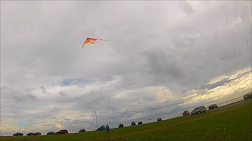 Oct 1st Axle Highlights With My Prism Ozone Stunt Kite in  Low Wind