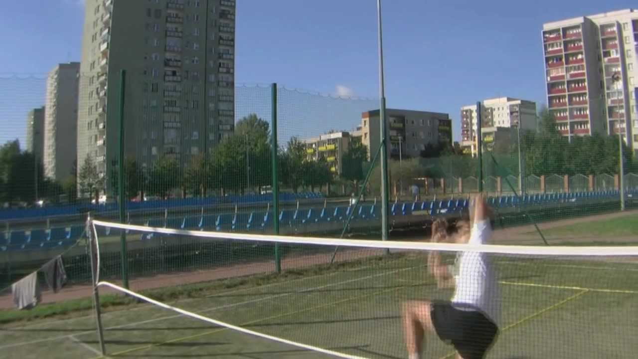 Footbag Net Spikes Training - Wiktor Debski
