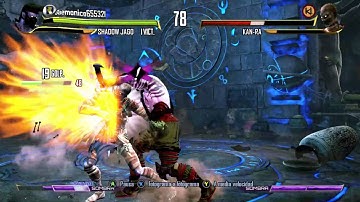 Killer Instinct practicing counter breakers and advanced combos