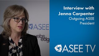 Outgoing President Jenna Carpenter | ASEE TV