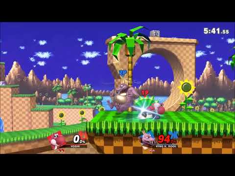 【スマブラSP】ヨッシー ハイライト集【メテオ、ダウン連】