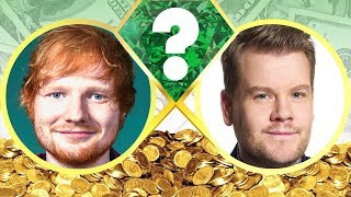 WHO’S RICHER? - Ed Sheeran or James Corden? - Net Worth Revealed! (2017)