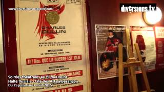 Le Théâtre Au Fil De Leau À La Halte Fluviale De La Cité Des Arts Besançon