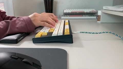 FROG TKL / Gazzew boba u4t / Typing Sound