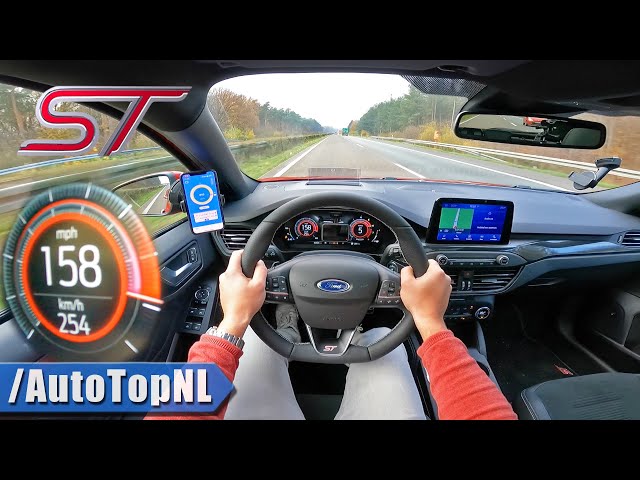 FORD FOCUS ST MK3 Wagon 325HP REVIEW on AUTOBAHN [NO SPEED LIMIT] by  AutoTopNL 