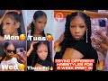 Trying different hairstyles for a week (PART2| Barbie tv💗 #barbietv #naturalhairstyles
