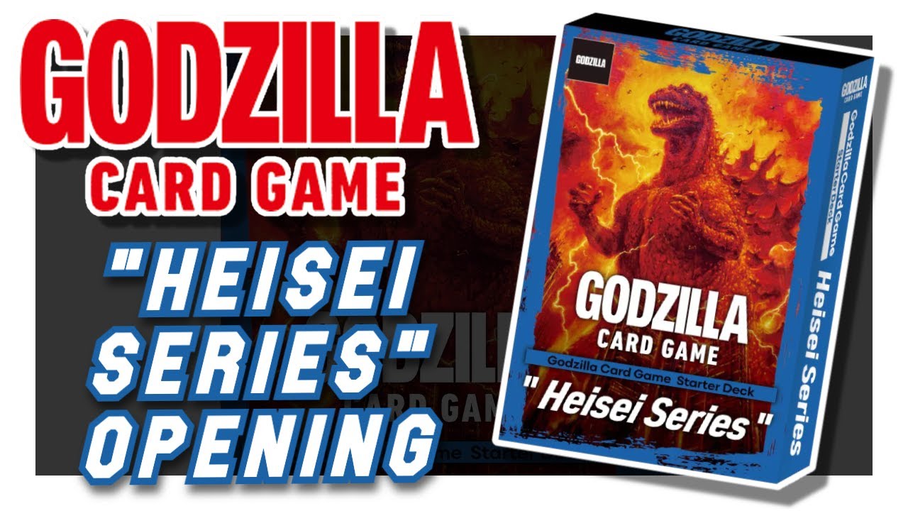 Opening The Godzilla Card Game 