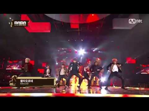 MAMA2016 BTS "FIRE"