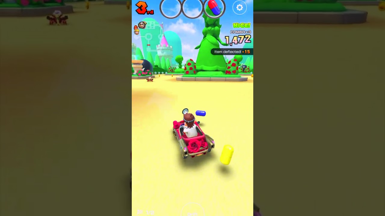 PLAYING DS Peach Gardens with Dr Luigi in Mario Kart Tour  