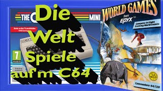 086: World Games | 1986 | Epyx | Die Games auf dem TheC64 Mini, Maxi, 64DTV