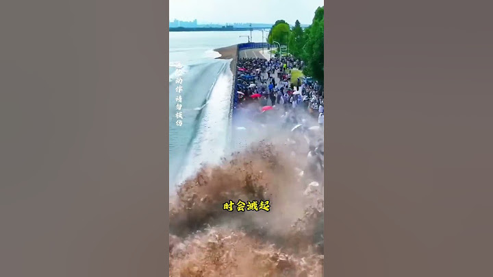 这就是让你不要靠近钱塘江的原因，如果你不听那么你将被大浪席走#科普 #知识 #冷知识