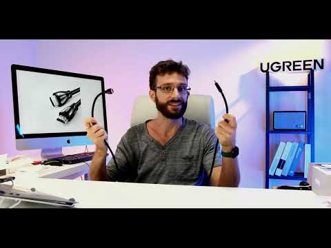 Кабель HDMI Ugreen HD140 2.1 1.5 м 8K 60Hz 48 Гбит/с нейлоновая оплетка Черный, видео 3