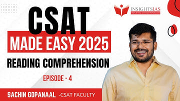 CSAT Made Easy 2025  EP04 | Simplify the CSAT Paper with Confidence!