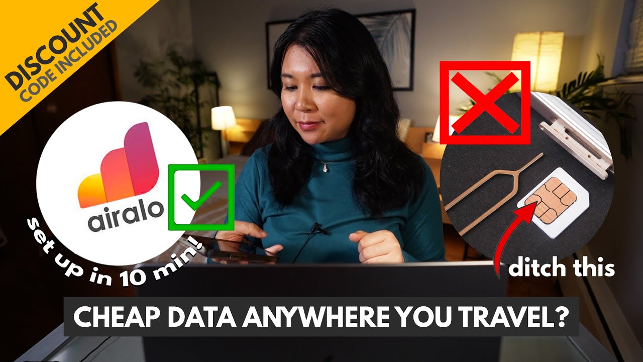 eSIMS 101: как настроить eSIM Airalo на iPhone (быстро!)