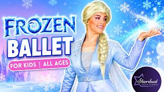 Frozen Ballet Class for Kids ❄️ Dance Along with Elsa (Beginners, All Ages)
