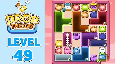 Drop The Cat Level 49 Walkthrough Solution