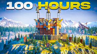 I Survived 100 Hours In Rust's Mountains Solo