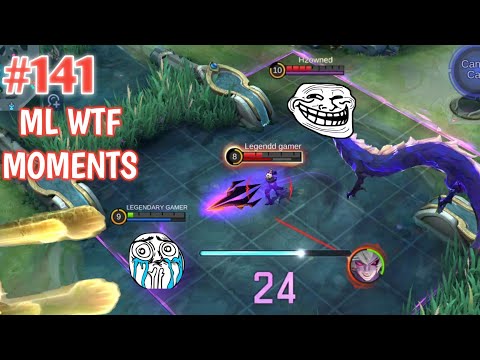 Mobile Legends WTF Funny Moments Episode 141🔥🔥🔥  Yve vs Yu Zhong  & Fighters Funny Moments 😂😆😆😂