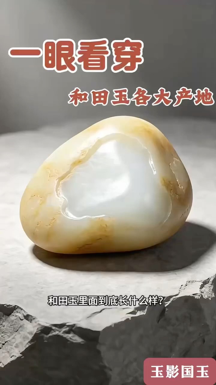 What does Hetian jade actually look like on the inside? #Xinjiang