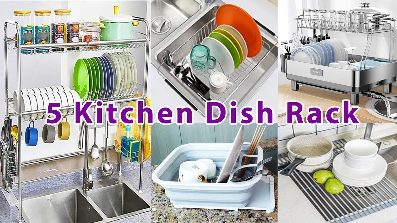 Top 5 Best Kitchen Dish Rack|Space saving Organizer|Amazon Kitchen