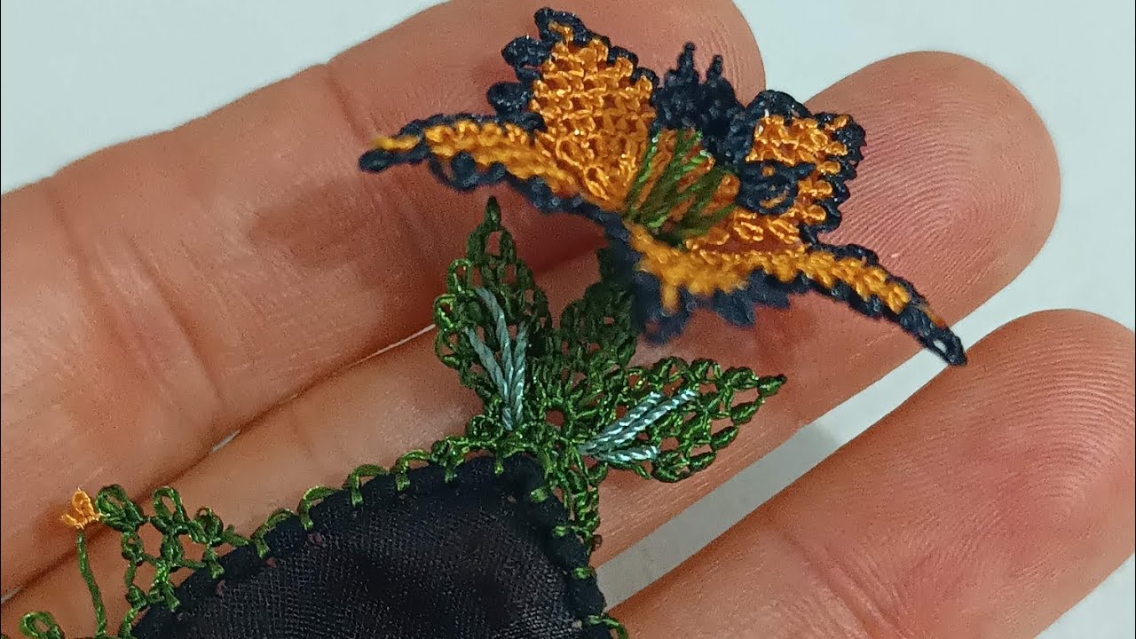 12. Model | İğne Oyası Motifi Yapımı (Tüm Aşamalar)