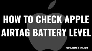 How to Check Apple AirTag Battery Level screenshot 4