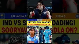 India vs Srilanka Final 🔥 | Vaibhav Suryavanshi badla loding 💪🏻🥶 #indvssl #final #cricket
