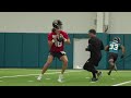 Sights and sounds from Tuesday's first OTA practice for the Jaguars