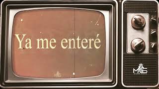 Marko Silva - Ya Me Enteré (Video Lyrics)