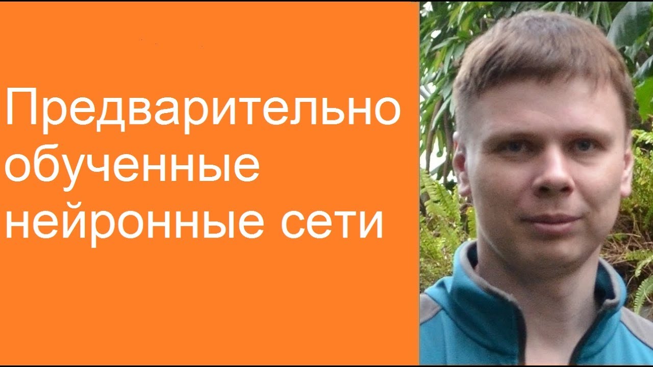 Предварительно обученные нейронные сети | Глубокие нейронные сети на ...