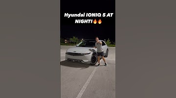 Three of the *Coolest* Nighttime Features on the 2024 IONIQ 5!