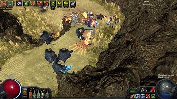 Path of Exile 2.3 Burning Arrow Gorge Run