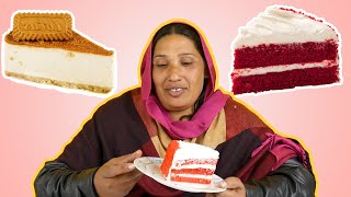 Tribal Moms Try Exotic Cake For The First Time